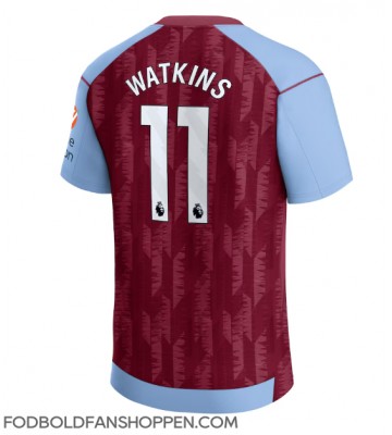 Aston Villa Ollie Watkins #11 Hjemmebanetrøje 2023-24 Kortærmet